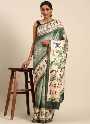 Looking These Fastive Wear Saree in Fine Colored.These Saree And Blouse is Fabricated On Cotton.Its Beautified With Designer Tradional Printed.