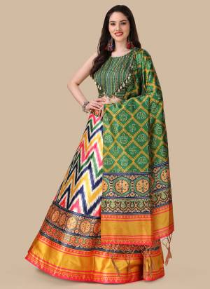 For A Fancy Designer Look,Grab These Lehenga Choli With Dupatta in Fine Colored.These Lehenga Are Satin Silk And Choli Are Silk And Dupatta Are Fabricated On Assam Silk Pair.Its Beautified With Designer Digital Printed With Sequance Embroidery Work.