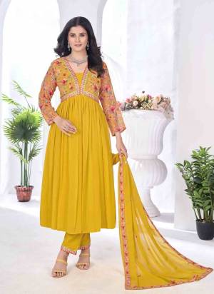 Grab These Beautiful Looking Readymade Top ,Bottom With Dupatta In Fine Colored.These Top And Bottom Are Blooming Georgette And Dupatta is Fabricated On Blooming Georgette.Its Beautified With Designer Digital Printed,Embroidery Work.