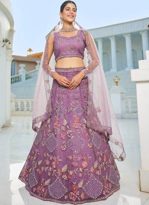 Attrective Looking This Partywear Fine Color Fancy Heavy Designer Choli And Lahenga Fabriced On Net And Dupatta Net In Fabricated Beautified With Attrective Designer Heavy Thread,Coding Embroidery Work. Buy Now.