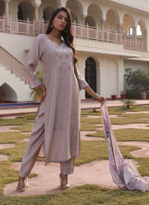 Grab These Suit in Fine Colored Pair With Bottom And Dupatta.These Top And Bottom Are Fabricated On Cotton Silk Pair With Jacquard Shimmer Dupatta.Its Beautified With Designer Embroidery Work.