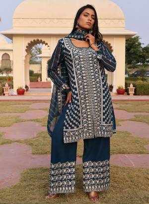 Grab These Suit in Fine Colored Pair With Bottom And Dupatta.These Top And Bottom Are Fabricated On Georgette Pair With Georgette Dupatta.Its Beautified With Designer Embroidery Work.