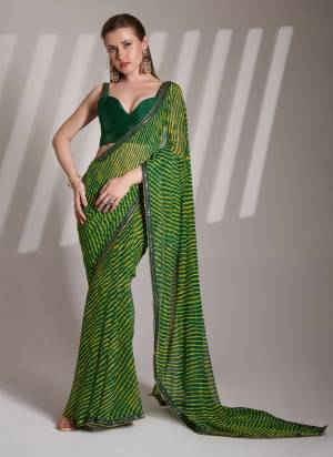 Attrctive These Fancy Party Wear Saree in Fine Colored.These Saree Are Georgette And Blouse is Fabricated On Art Silk Pair.Its Beautified With Disigner Printed,Lace.