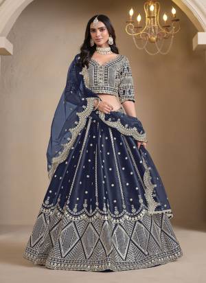 For A Designer Look,Grab These Lehenga Choli in Fine Colored.These Lehenga And Blouse Are Fabricated On Art Silk Pair With Net Dupatta.Its Beautified With Designer Embroidery Work.