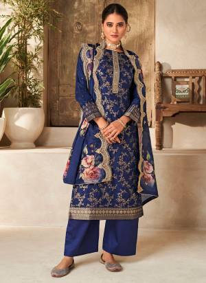 Garb These Party Wear Suit in Fine Colored Pair With Bottom And Dupatta.These Top Are Viscose Dola Silk And Dupatta Are Fabricated On Chinon Pair With Dull Santoon Bottom.Its Beautified With Wevon Jacquard Designe, Embroidery Work,Printed.