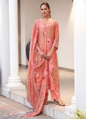 Garb These Party Wear Suit in Fine Colored Pair With Bottom And Dupatta.These Top Are Georgette And Dupatta Are Fabricated On Georgette Pair With Dull Santoon Bottom.Its Beautified With Designer Digital Printed, Embroidery Work.
