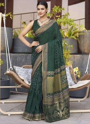 Looking This Party Wear Saree Paired With Blouse.This Saree And Blouse Are Cotton Based Fabric With Wevon Designer With Table,Foil Printed. Buy This Pretty Saree Now.