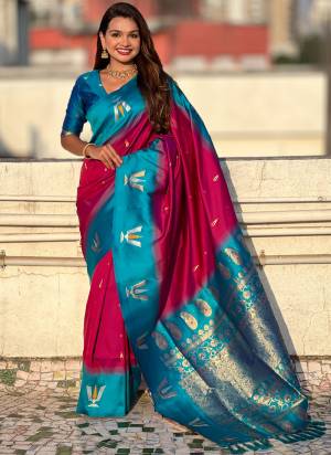 Looking These Traditioal Saree in Fine Colored.These Saree And Blouse is Fabricated On Soft Silk.Its Beautified With Weaving Balaji Tilak Designer.