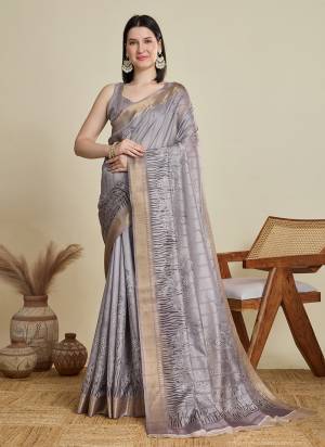 Looking This Party Wear Saree Paired With Blouse.This Saree And Blouse Are Cotton Based Fabric With Wevon Border,Butti Designer With Printed. Buy This Pretty Saree Now.
