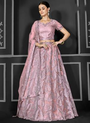 A Designer Look,Grab These  Lehenga Choli in Fine Colored.These Lehenga And Blouse Are Net And Dupatta Are Fabricated On Net.Its Beautified With Heavy Designer Embroidery Work.
