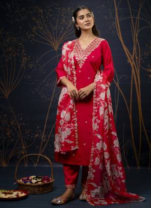 Looking These Beautiful Looking Readymade Suits With Dupatta.These Suit is Fabricated On Top Are Viscose Rayon And Bottom Are Viscose Rayon And Organza Dupatta .Its Beautified With Designer Embroidery Work,Printed Dupatta.