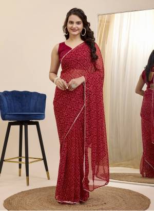 Garb These Party Wear Ready To Wear Saree in Fine Colored.These Saree Are Georgette And Blouse is Art Silk Fabricated.Its Beautified With Designer Printed.