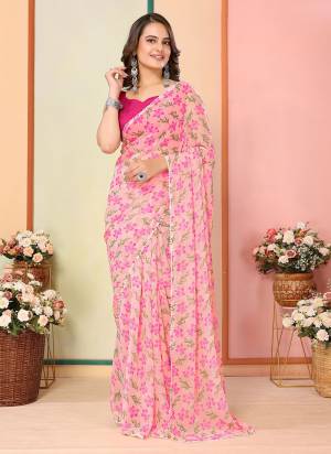 Looking These Party Wear Ready To Wear Saree in Fine Colored.These Saree Are Georgette And Blouse is Art Silk Fabricated.Its Beautified With Designer Printed.