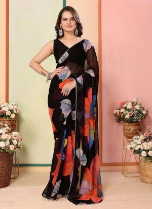 Looking These Party Wear Ready To Wear Saree in Fine Colored.These Saree Are Georgette And Blouse is Art Silk Fabricated.Its Beautified With Designer Printed.