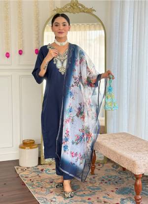 Attrective These Suit in Fine Colored Pair With Bottom And Dupatta.These Top And Bottom Are Fabricated On Roman Silk Pair With Tabby Silk Dupatta.Its Beautified With Designer Embroidery Work,Printed Dupatta .