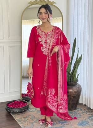Attrective These Suit in Fine Colored Pair With Bottom And Dupatta.These Top And Bottom Are Fabricated On Roman Silk Pair With Jacquard Dupatta.Its Beautified With Designer Embroidery Work,Printed Dupatta .