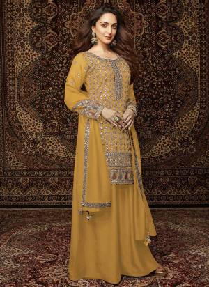Looking These Designer Plazzo Suit in Fine Colored Pair With Bottom And Dupatta.These Top Are Chinon And Dupatta Are Fabricated On Chinon Pair With Santoon Bottom.Its Beautified With Santoon Inner.Its Beautified With Designer Embroidery Work.