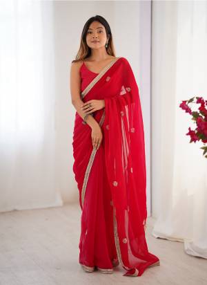 Looking These Party Wear Saree in Fine Colored.These Saree Are Fandy And Blouse is Mono Banglori Fabricated.Its Beautified With Designer Beads Moti,Val Sequance Embroidery Work With Codding Lace Border.
