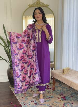 Garb These Suit in Fine Colored Pair With Bottom And Dupatta.These Top And Bottom Are Fabricated On Viscose Slub Pair With Chinon Dupatta.Its Beautified With Designer Embroidery Work Printed .