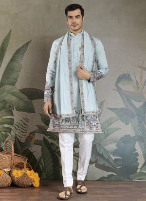 Attrective These Party Wear Readymade Kurta With Dupatta Pair in Fine Colored.These Kurta And Dupatta Are Viscose Silk Fabricated on Pair.Its Beautified With Designer Thread,Sequance Embroidery Work.