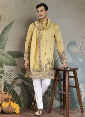 Attrective These Party Wear Readymade Kurta With Dupatta Pair in Fine Colored.These Kurta And Dupatta Are Viscose Silk Fabricated on Pair.Its Beautified With Designer Thread,Sequance Embroidery Work.