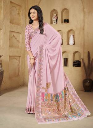Attrective Look These Party Wear Saree in Fine Colored.These Saree And Blouse is Fabricated On Crepe Silk.Its Beautified With Designer Digital Foil Printed.