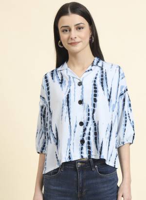 Looking These Beautiful Looking Readymade Crocks Shirt.These Shirt is Fabricated On Cotton Blend.Its Beautified With Designer Delta Printed.