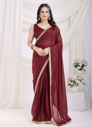 Attractive These Party Wear Ready To Wear Saree in Fine Colored.These Saree Are Rangoli Silk And Blouse is Art Silk Fabricated.Its Beautified With Solid  With Lace Border Designer.