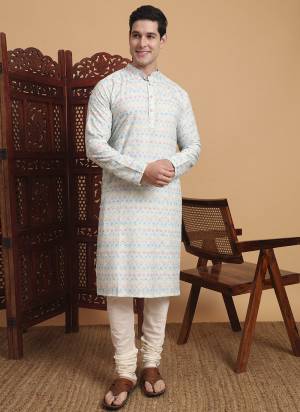 For A festive And Party Wear,Looking These Readymade Kurta in Fine Colored.These Kurta is Fabricated On Cotton With Designer Printed With Chikankari Embroidery Work.Buy Now.