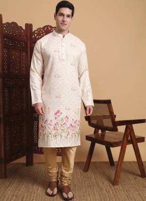 For A festive And Party Wear,Looking These Readymade Kurta in Fine Colored.These Kurta is Fabricated On Cotton With Designer Printed With Chikankari Embroidery Work.Buy Now.