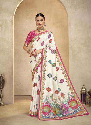  Looking These Party Wear Saree in Fine Colored.These Saree And Blouse is Fabricated On Crepe Silk.Its Beautified With Designer Position Digital Foil Printed.