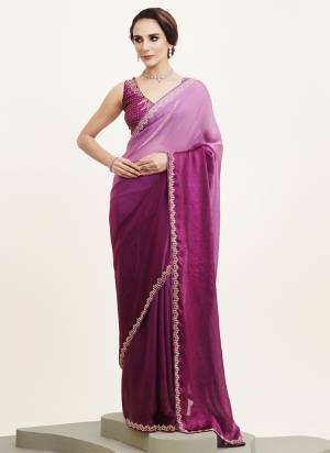 Garb These Fancy Party Wear Saree in Fine Colored.These Saree Are Satin And Blouse is Fabricated On Art Silk Pair.Its Beautified With Fancy Beads And Stone Work Disigner Saree.