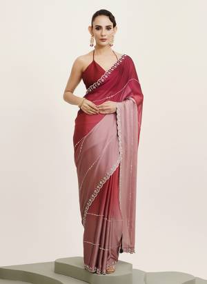 Garb These Fancy Party Wear Saree in Fine Colored.These Saree Are Chiffon And Blouse is Fabricated On Art Silk Pair.Its Beautified With Fancy Beads And Stone Work Disigner Saree.