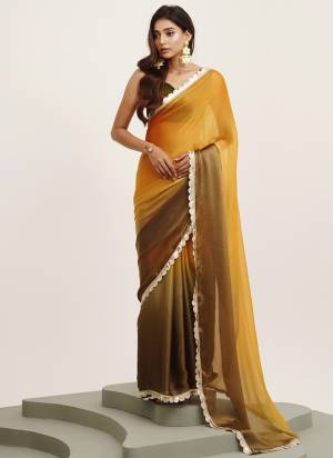 Garb These Fancy Party Wear Saree in Fine Colored.These Saree Are Chiffon And Blouse is Fabricated On Art Silk Pair.Its Beautified With Fancy Sequance Work Disigner Saree.