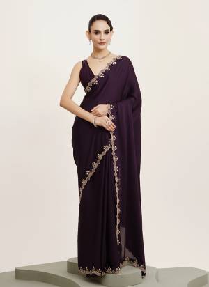Attractive These Fancy Party Wear Saree in Fine Colored.These Saree Are Satin And Blouse is Fabricated On Art Silk Pair.Its Beautified With Fancy Beads And Stone Work Disigner Saree.