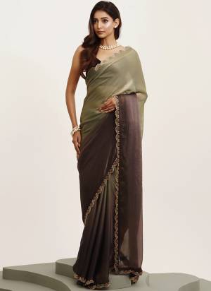 Attractive These Fancy Party Wear Saree in Fine Colored.These Saree Are Satin And Blouse is Fabricated On Art Silk Pair.Its Beautified With Fancy Beads And Stone Work Disigner Saree.
