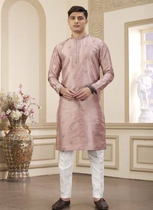 Looking These Party Wear Mans Wear Kutra Payjama wearing this fashionable. Tailored Kurta Are Art Silk And Payjama Art Silk finest Fabriced With Designer Embroidery Work and fashioned with a banded collar for a dash of style.