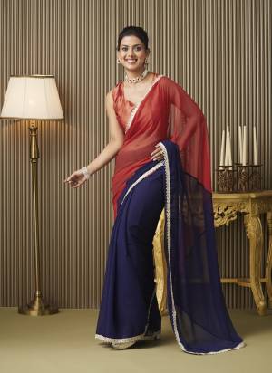 Attractive These Fancy Party Wear Saree in Fine Colored.These Saree Are Chiffon And Blouse is Fabricated On Art Silk Pair.Its Beautified With Fancy Work Disigner Saree.