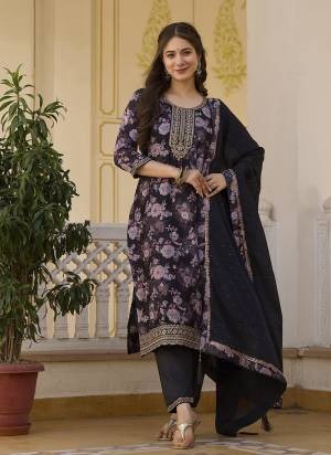 Attractive These Suit in Fine Colored Pair With Bottom And Dupatta.These Top And Bottom Are Fabricated On Chinon Pair With Chinon Dupatta.Its Beautified With Printed,Designer Embroidery Work.