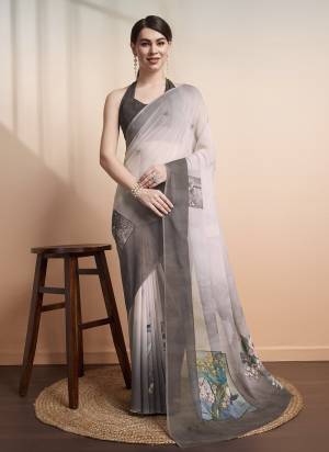 Attrective These Party Wear Saree in Fine Colored.These Saree And Blouse is Fabricated On Georgette.Its Beautified With Designer Printed.