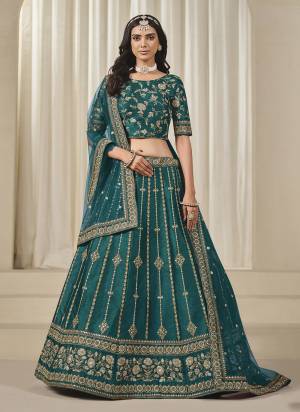 For A Designer Look,Grab These Lehenga Choli in Fine Colored.These Lehenga And Blouse Are Fabricated On Art Silk Pair With Net Dupatta.Its Beautified With Designer Embroidery Work.