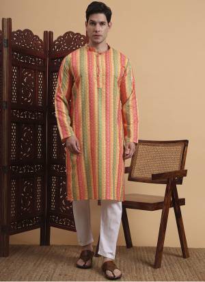 For A festive And Party Wear,Looking These Readymade Kurta With Payjama in Fine Colored.These Kurta is Fabricated On Rayon And Art Silk Payjama With Designer Printed With Chikankari Embroidery Work.Buy Now.