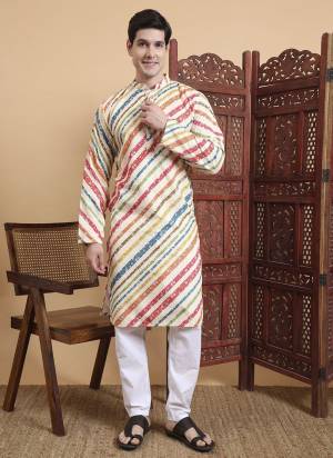 For A festive And Party Wear,Looking These Readymade Kurta With Payjama in Fine Colored.These Kurta is Fabricated On Cotton And Art Silk Payjama With Designer Printed With Chikankari Embroidery Work.Buy Now.