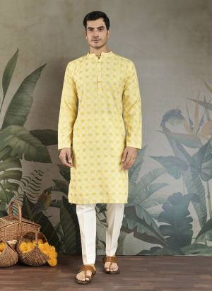 For A festive And Party Wear,Looking These Readymade Kurta With Payjama in Fine Colored.These Kurta is Fabricated On Cotton And Art Silk Payjama With Designer Printed With Chikankari Embroidery Work.Buy Now.