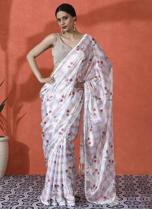 Garb These Party Wear Saree in Fine Colored.These Saree is Fabricated On Chinon Pair With Chinon Blouse.Its Beautified Designer Digital Printed.