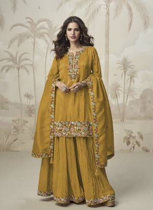 Attractive These Party Wear Free Size Stitched Plazzo Suit in Fine Colored Pair With Dupatta.These Top And Bottom Are Roman Simar And Dupatta Are Roman Simar And Pair With Crepe Inner.Its Beautified With Heavy Designer Embroidery,Zarkan Work.