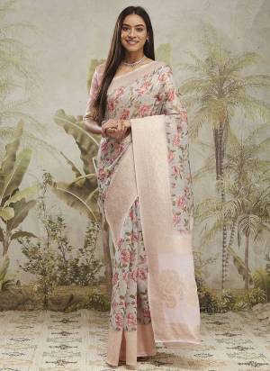 Garb These Party Wear Ready To Wear Saree in Fine Colored.These Saree Are Jacquard Silk And Blouse is Jacquard Silk Fabricated.Its Beautified With Wevon Jacquard Designer With Digital Printed.