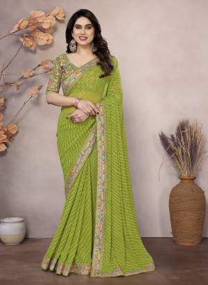 Attractive These Fastival Saree in Fine Colored.These Saree Are Georgette And Blouse is Art Silk Fabricated.Its Beautified With Printed Designer With Embroidery Work Lace Border,Blouse.