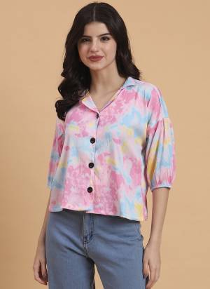 Looking These Beautiful Looking Readymade Crocks Shirt.These Shirt is Fabricated On Delta.Its Beautified With Designer Printed.
