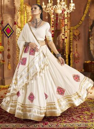Attrective These Navratri Special Lehenga Choli in Fine Colored.These Lehenga Are Viscose Rayon And Blouse Are Viscose Rayon And Dupatta Are Fabricated On Viscose Rayon.Its Beautified With Designer Embroidery Work.